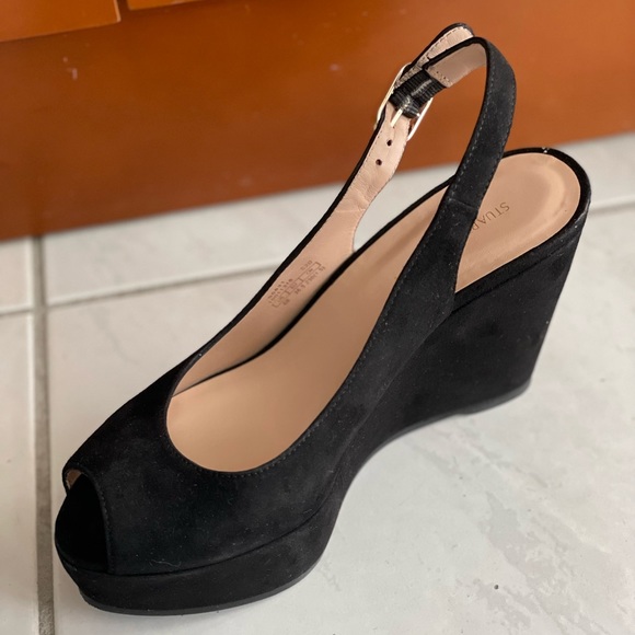 Rinna Suede Wedge - Stuart Weitzman - Picture 4 of 6